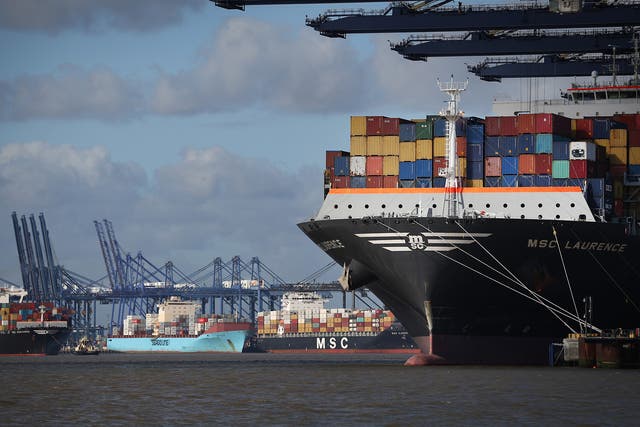 A majority of British exporters rely on sales to the EU bloc, according to one survey