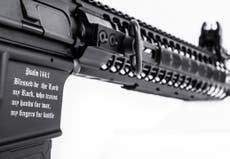 Gun-maker creates ‘anti-Muslim’ gun complete with Bible verse