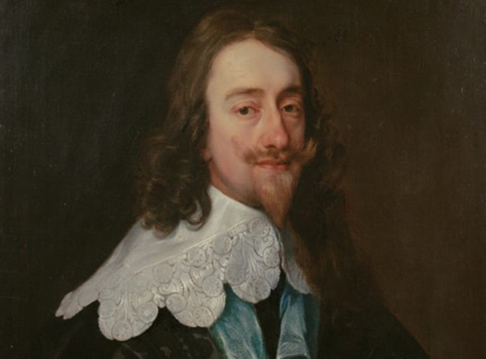A portrait of Charles I by Van Dyck
