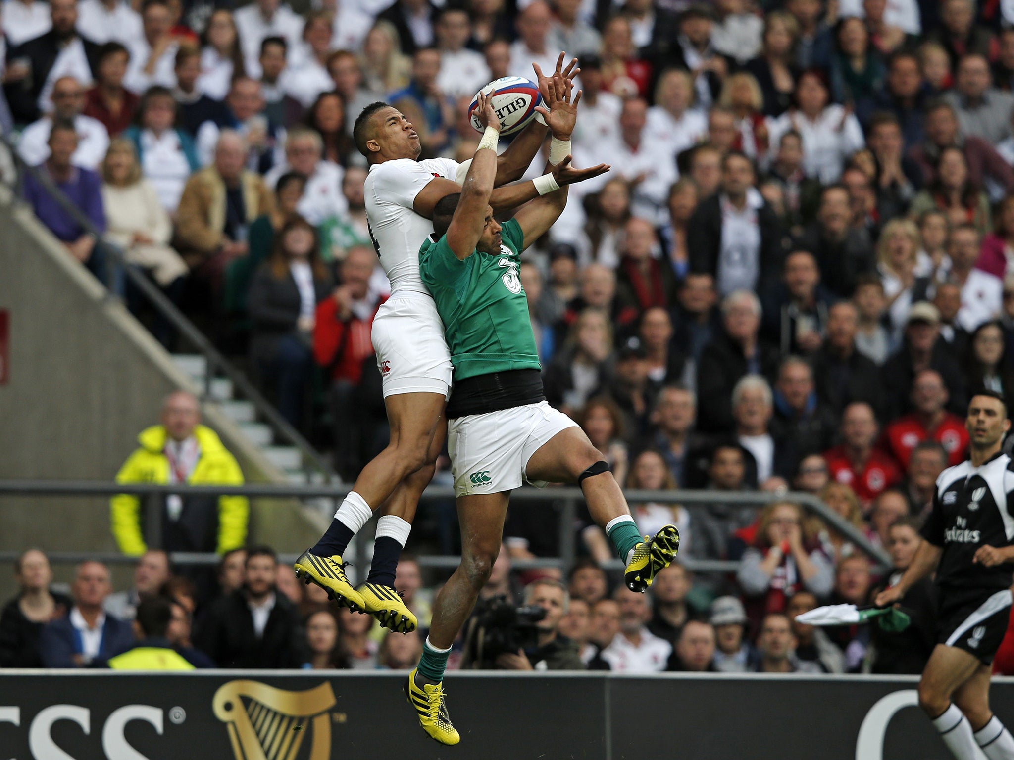 Anthony Watson scored a brilliant try after a cross-field kick