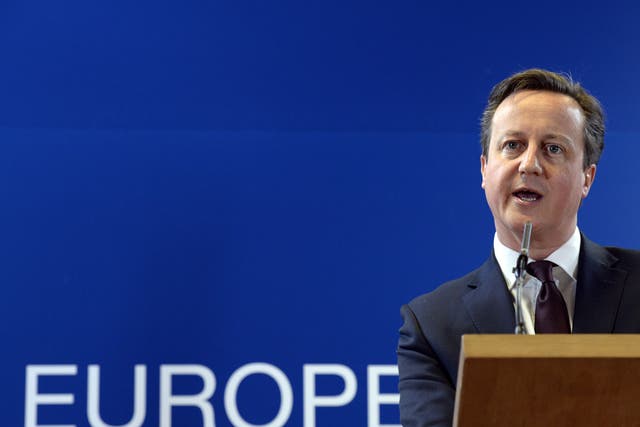 David Cameron has pledged to achieve real reform of the EU before putting it to voters (Getty)