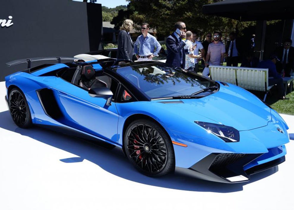 Lamborghini unveils the Aventador SV Roadster | The Independent | The ...