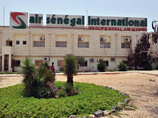The Air Senegal International building near Dakar airport