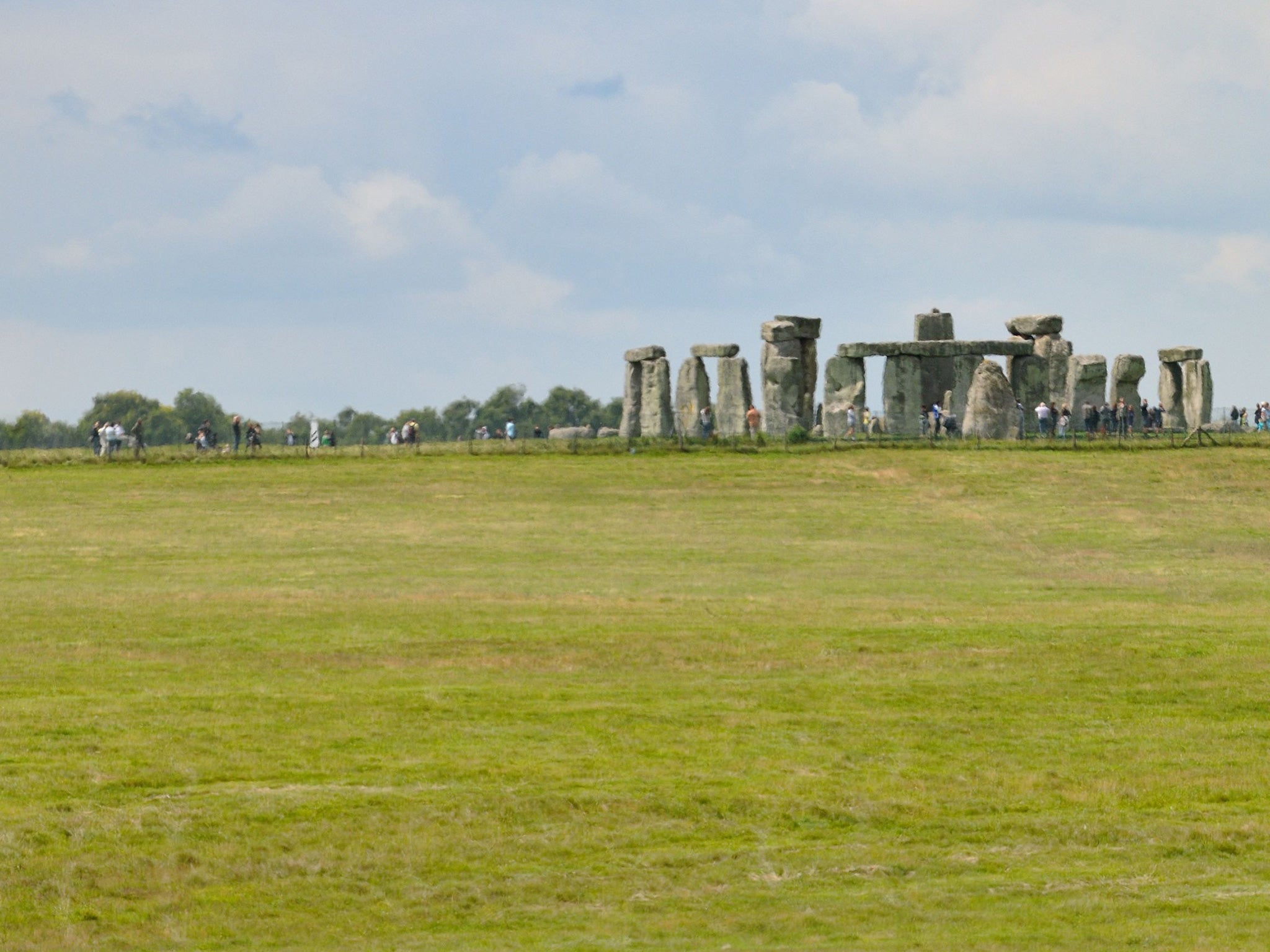 The Stonehenge that still stands on Salisbury Plain