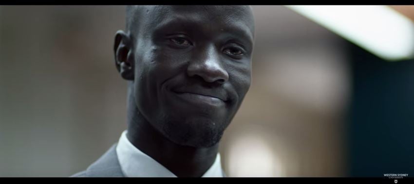 Deng Thiak Adut's story has been striking a chord with the public