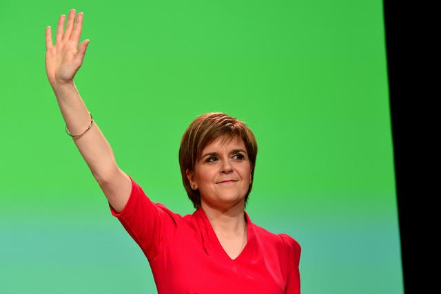 Nicola Sturgeon and the SNP are enjoying continued popularity