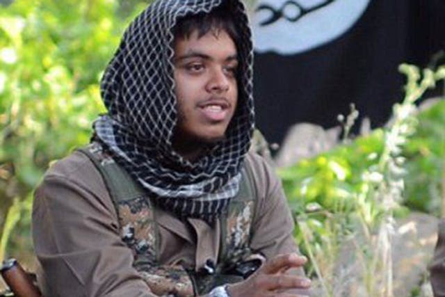 Reyaad Khan, from Penarth, near Cardiff, in an Isis recruitment video
