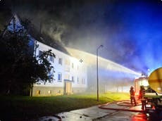 Germany: Arson attack on planned refugee shelter