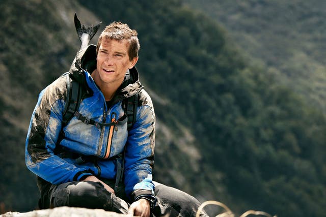 The artist said Grylls’ ultra manly unthinkingly stoic variety of masculinity prevented men from honestly expressing their emotions