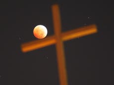 End of the world fears sparked by 'blood moon' and prophesied meteor strike