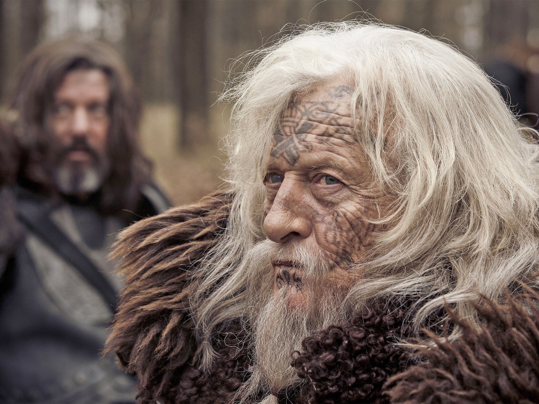 Rutger Hauer as Ravn in the new medieval drama