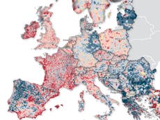 The map that shows why some European countries want refugees
