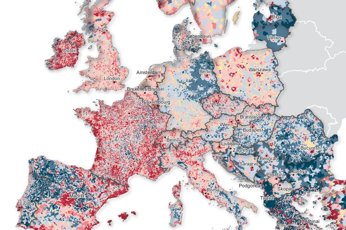 Refugee crisis: The map that shows why some European countries love ...
