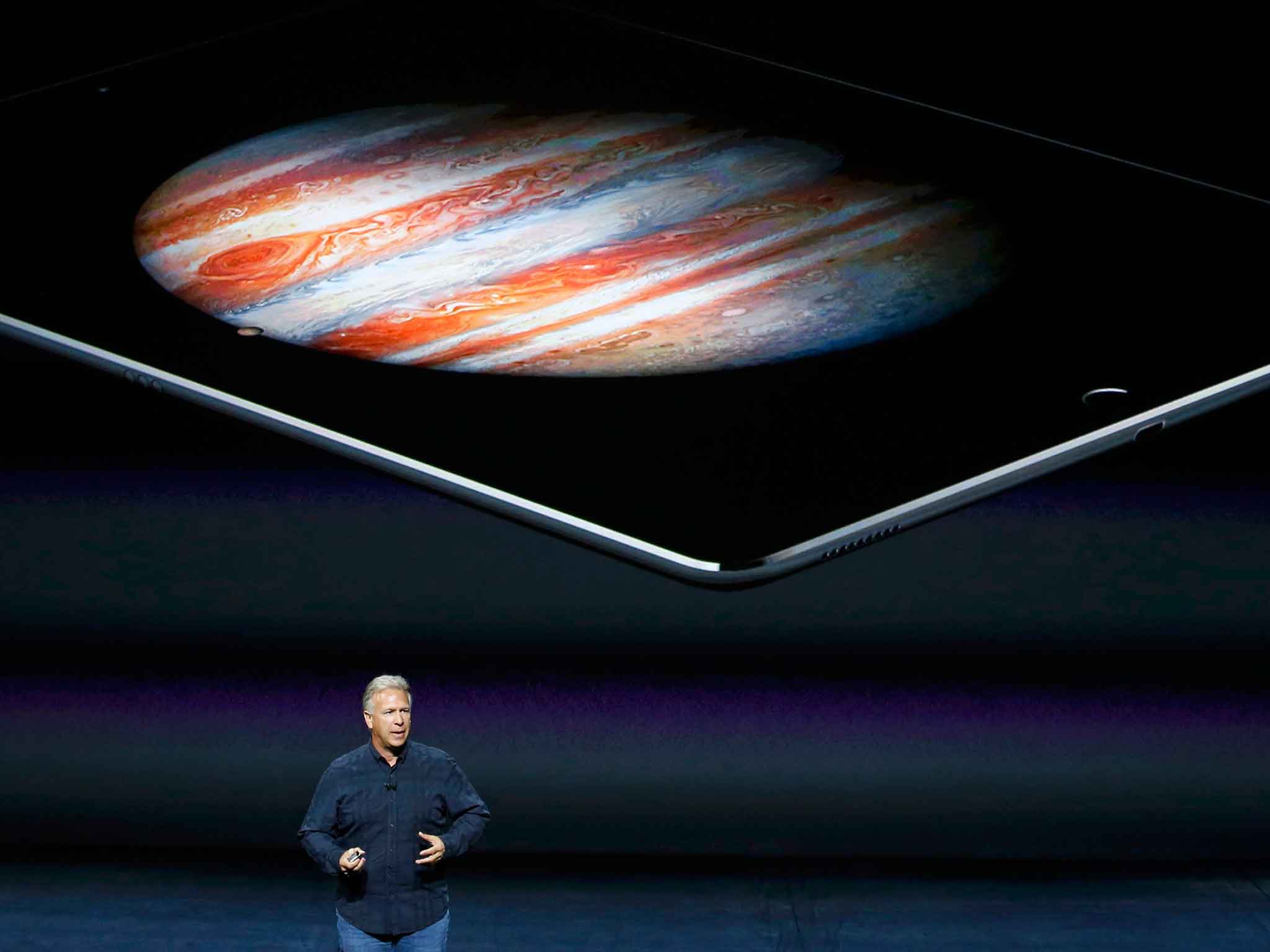 Phil Schiller, Apple's senior vice president of worldwide marketing, discusses the new iPad Pro