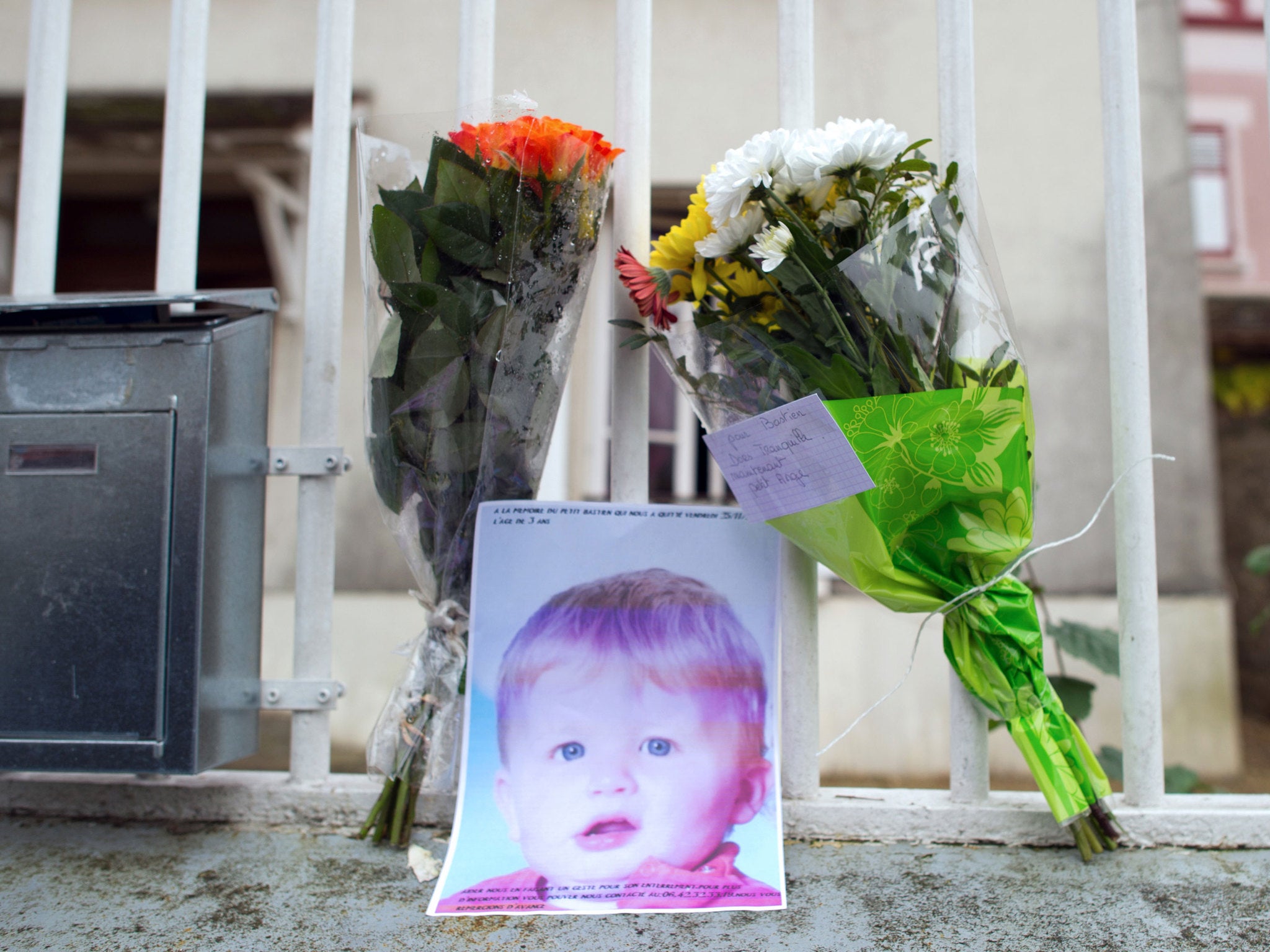 Three-year-old child Bastien Champenois was found dead at his family home in 2011