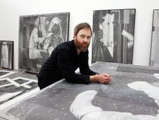 In The Studio: Artist David Noonan is playing with perception
