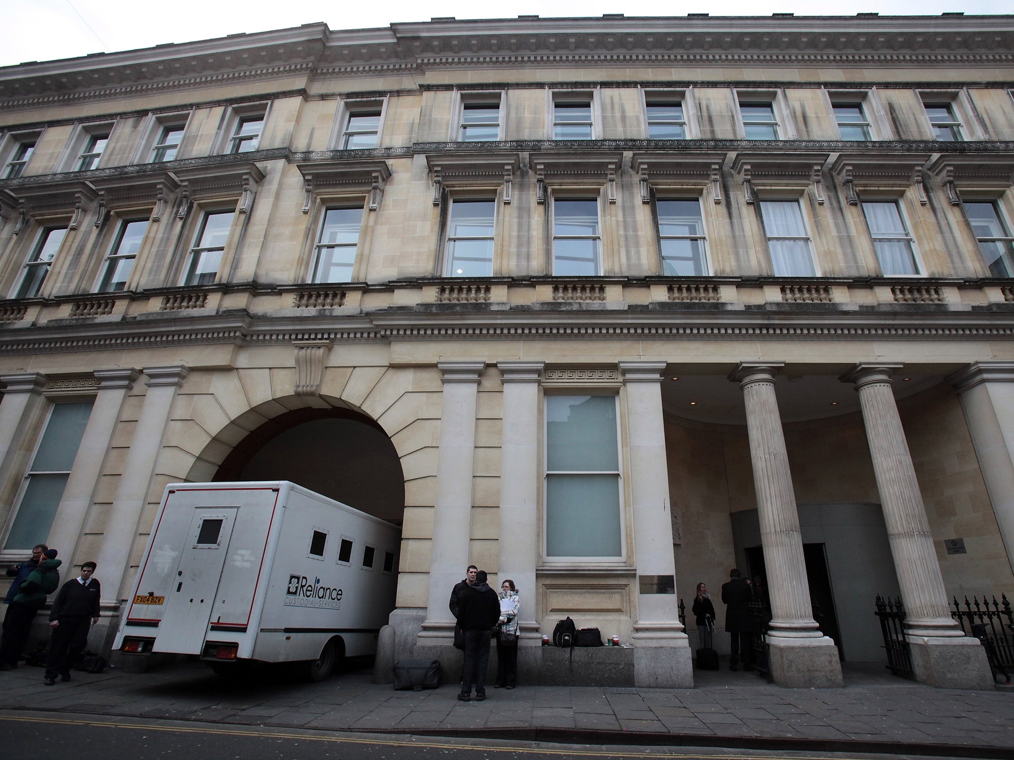 The murder trial is being heard at Bristol Crown Court