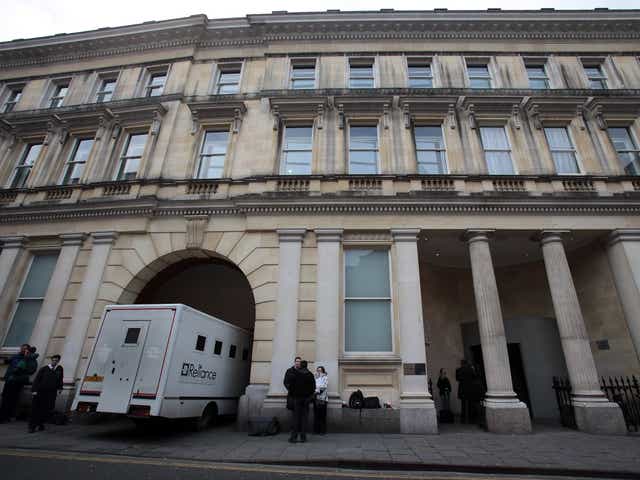 <p>The murder trial is being heard at Bristol Crown Court</p>