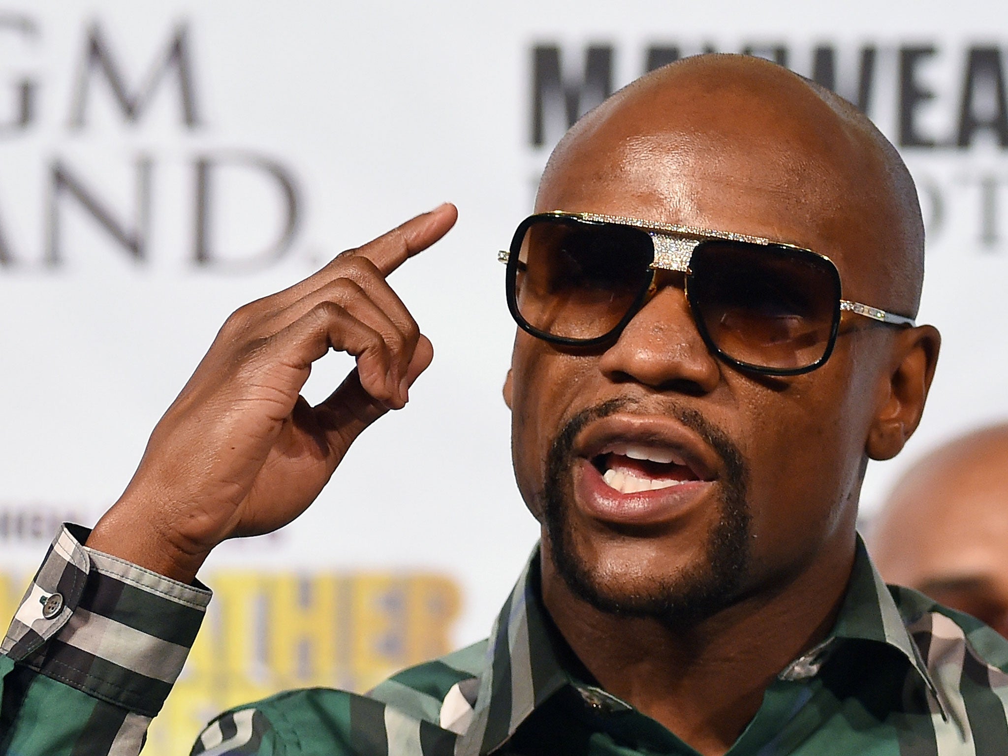 Floyd Mayweather vs Andre Berto weigh-in live stream watch the latest here The Independent The Independent