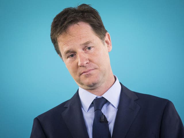 The Liberal Democrat leader was seen as close to David Cameron