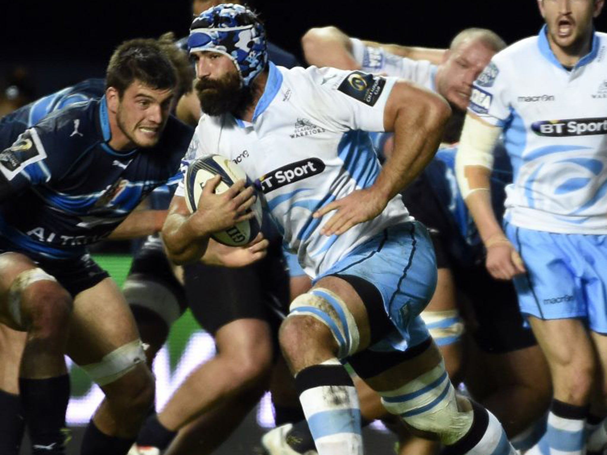 Josh Strauss was part of the Glasgow Warriors side that won the Pro12 title for the first time last season