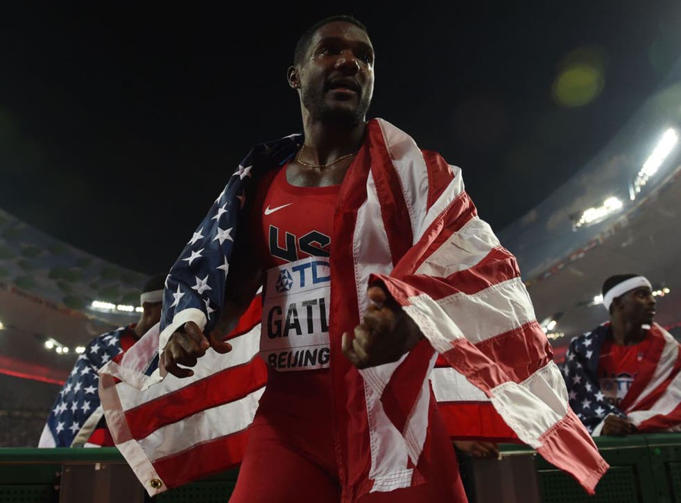 Justin Gatlin has been tested for drugs 62 times this year according to his agent