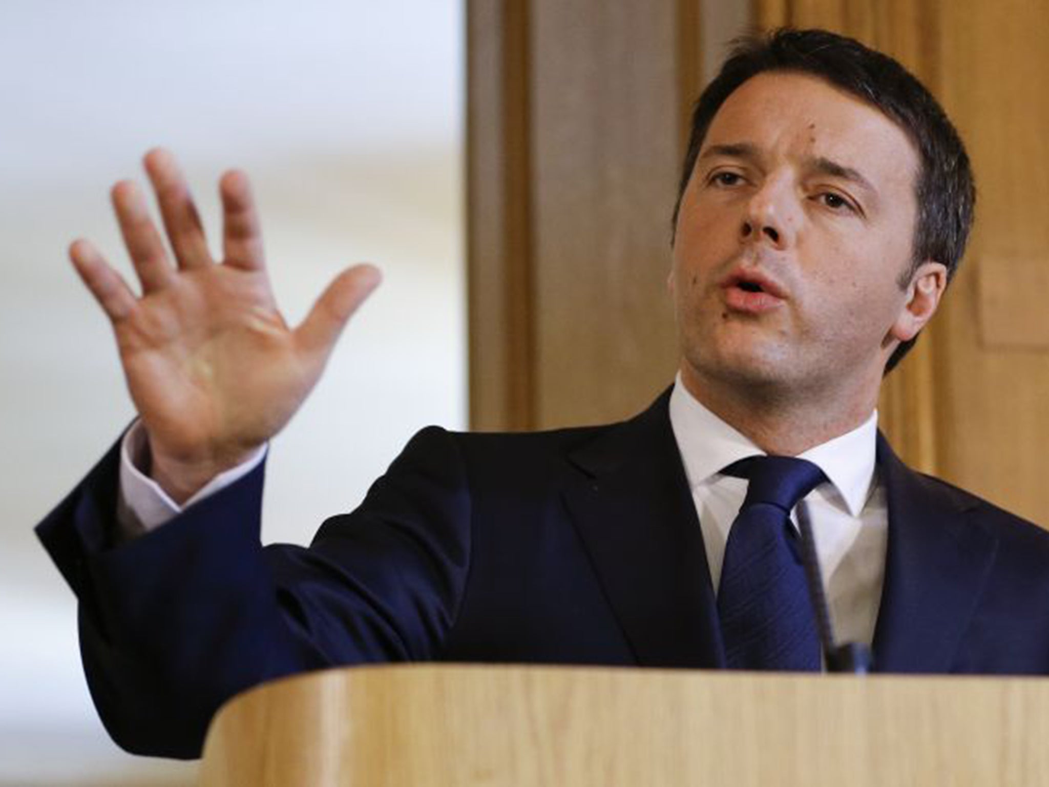 Italian Prime Minister Matteo Renzi has been compared to Tony Blair
