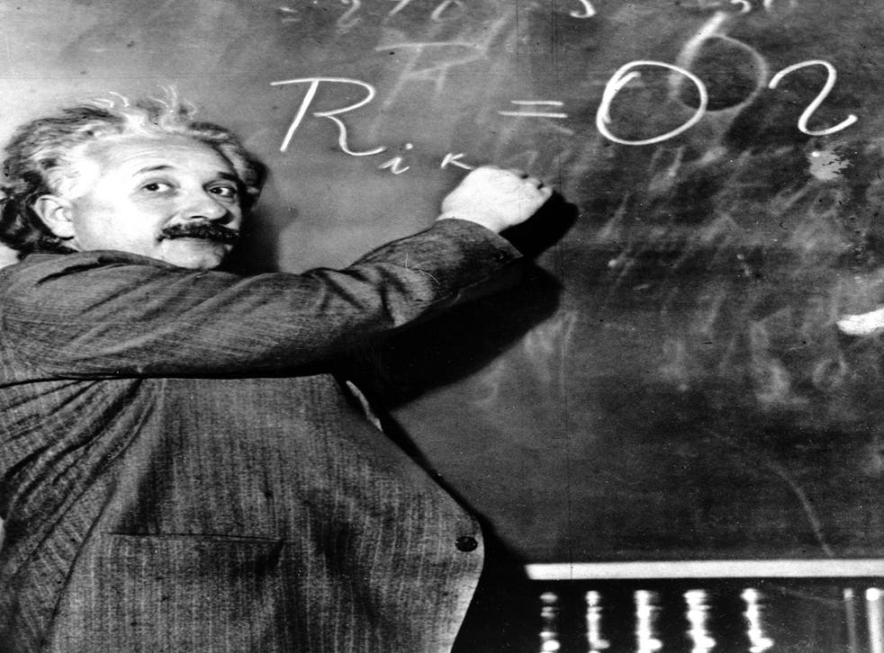 Immersing himself in the problem: Dr Albert Einstein in 1931