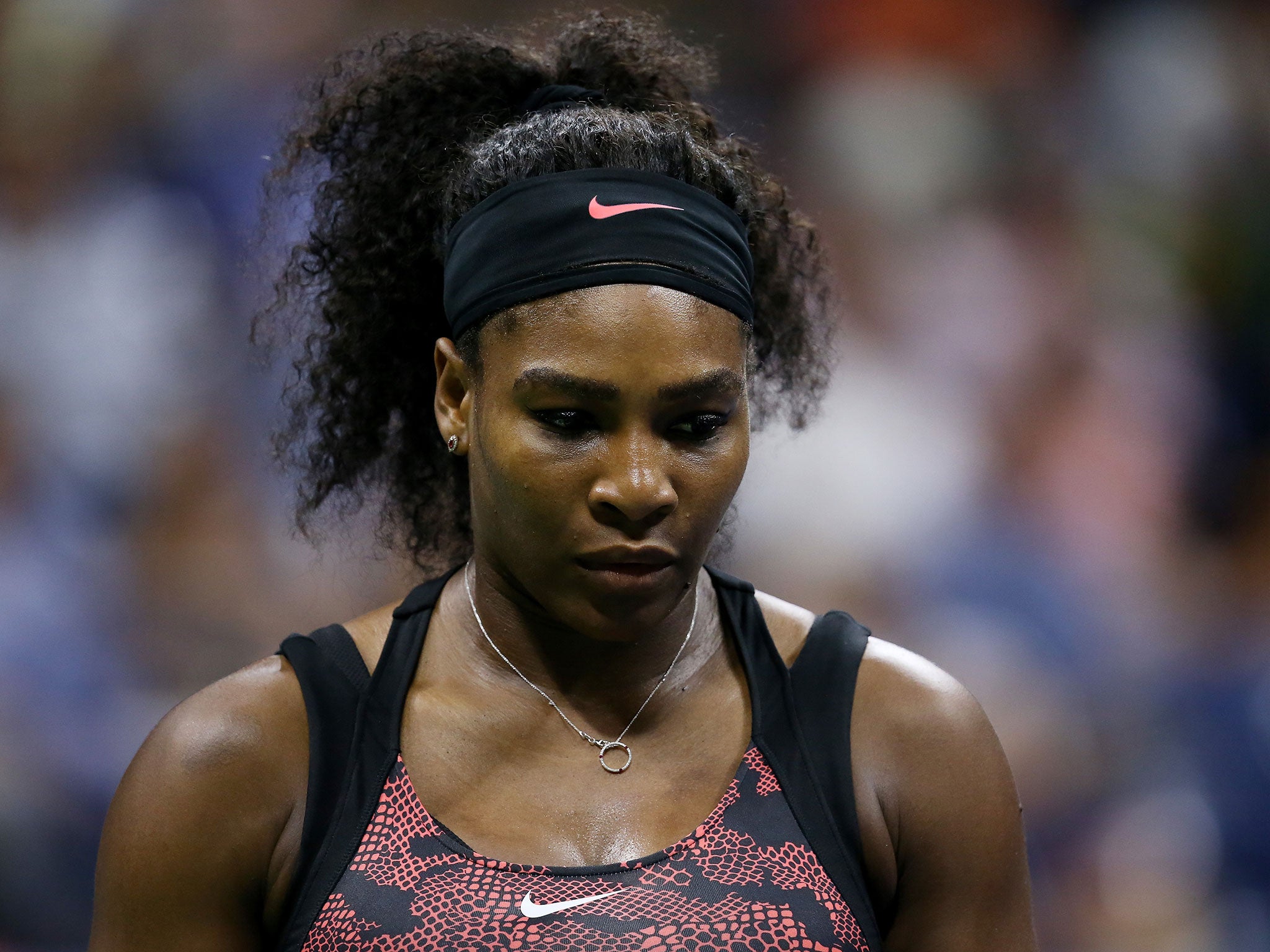 Serena Williams will have to wait to reach the US Open final after rain washed out Thursday's play