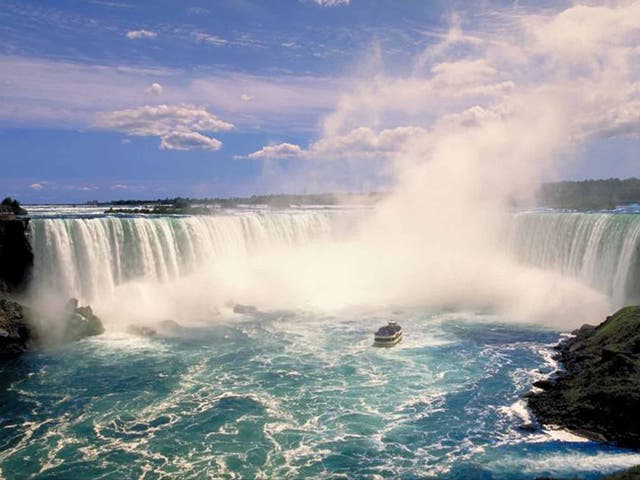 <p>The family went over the rail on Luna Island, a small island between the American Falls and Bridal Veil Falls</p>