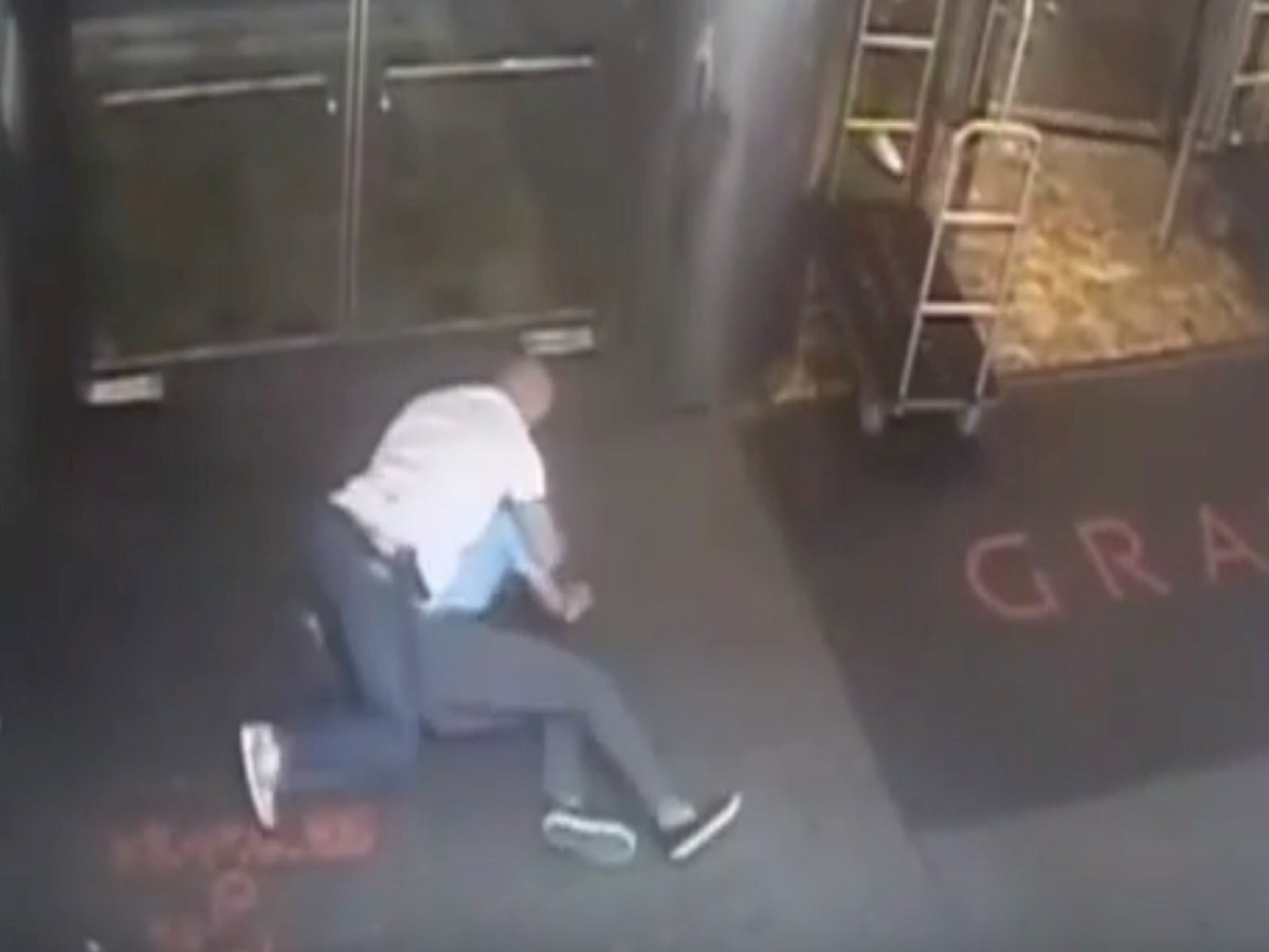 The video of James Blake's arrest was released by officers in New York