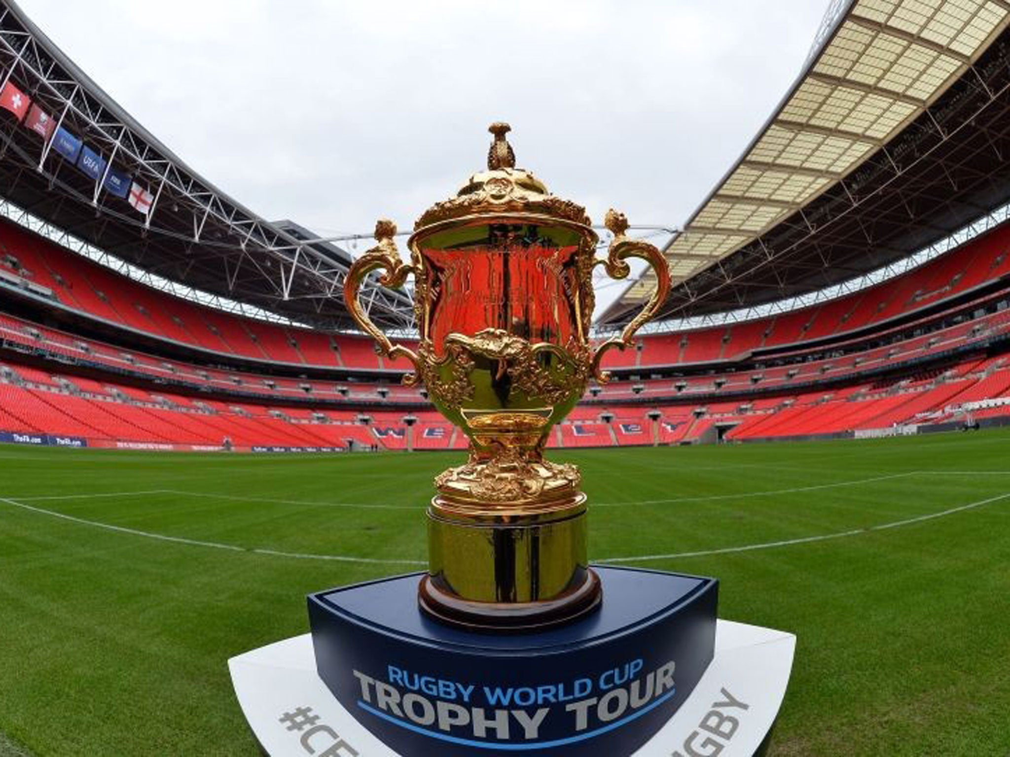 Magnet to rugby supporters: the Webb Ellis Cup is up for grabs this autumn and residents of a number of cities could make money renting out property to fans from around the globe