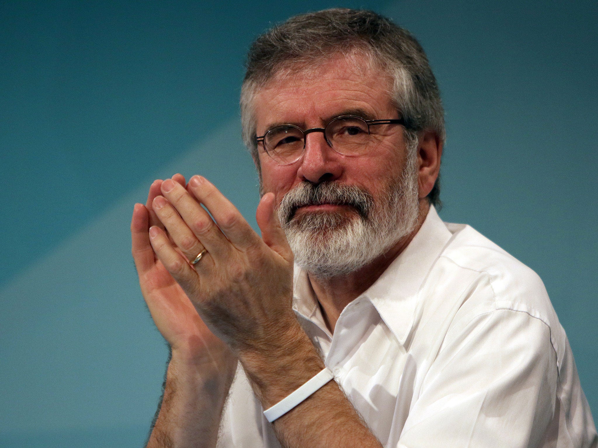 Gerry Adams tweeted his congratulations to Jeremy Corbyn (Getty)