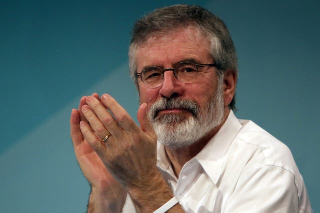 Gerry Adams tweeted his congratulations to Jeremy Corbyn (Getty)