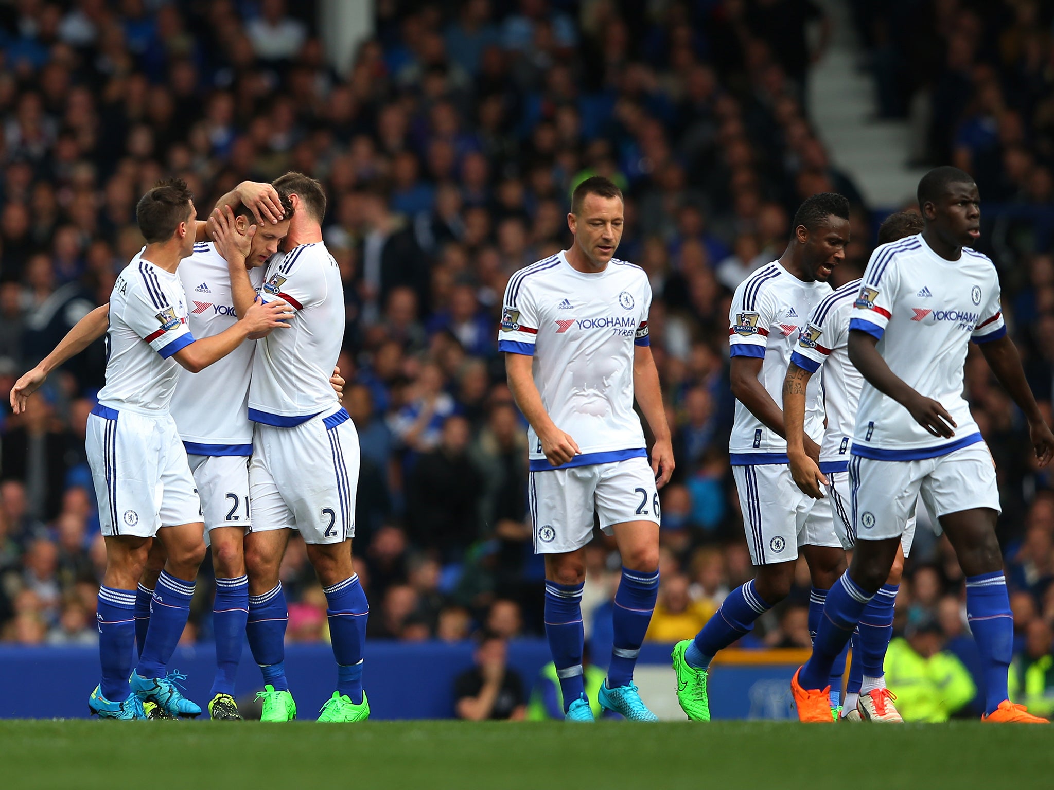 Nemanja Matic scored with a brilliant strike to bring Chelsea back into the game