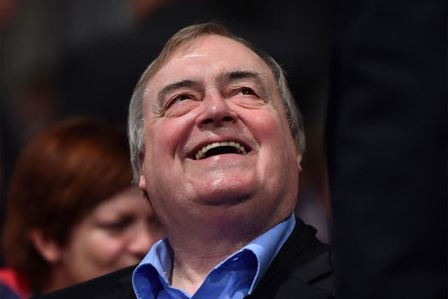John Prescott had previously condemned the 'abuse' levelled at Jeremy Corbyn