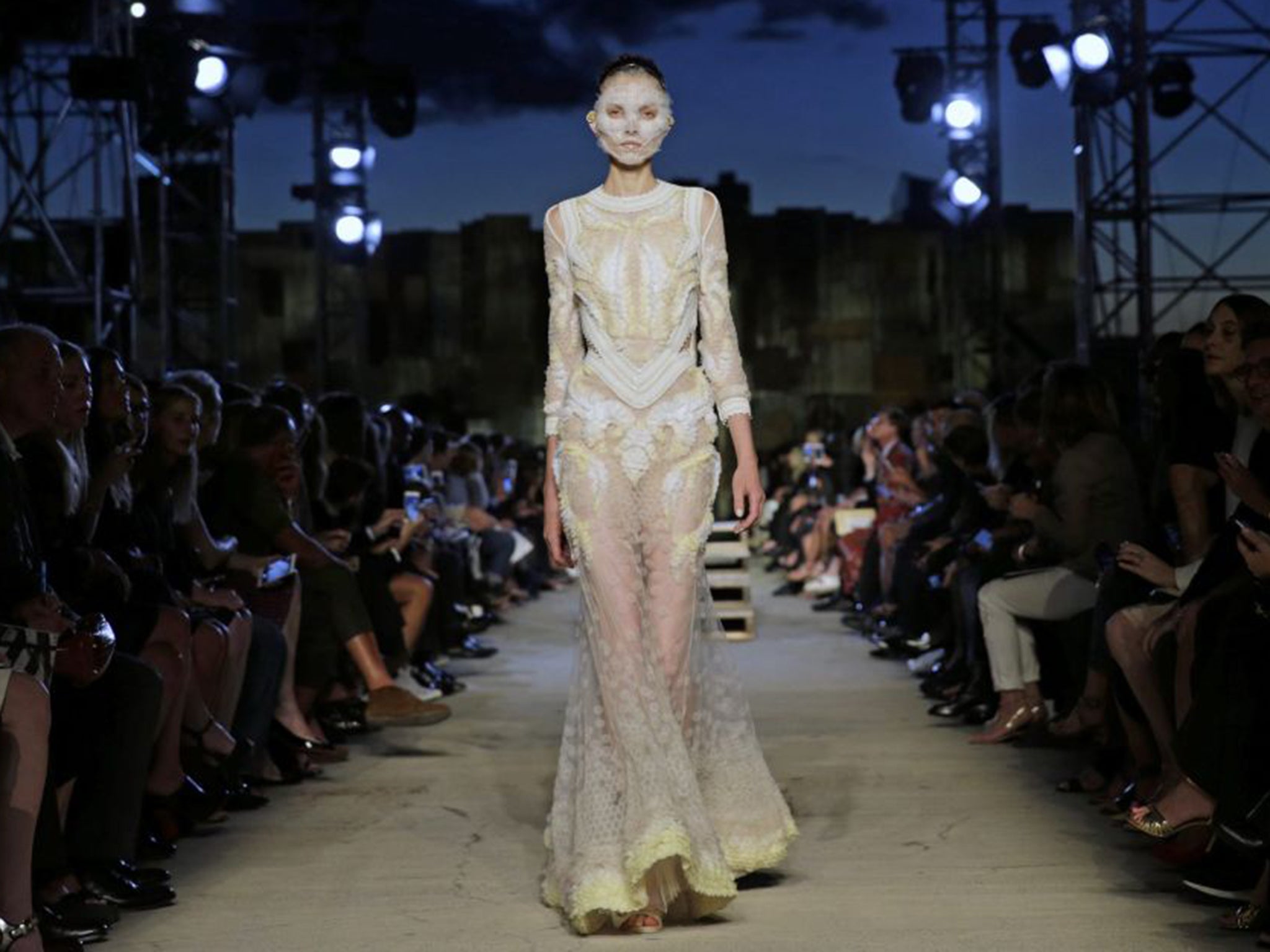 Tisci's was a good show – but not great, as the occasion perhaps demanded
