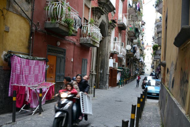 Residents of Naples feel they have been abandoned by the government