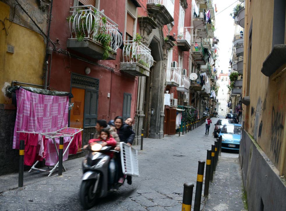Residents of Naples feel they have been abandoned by the government