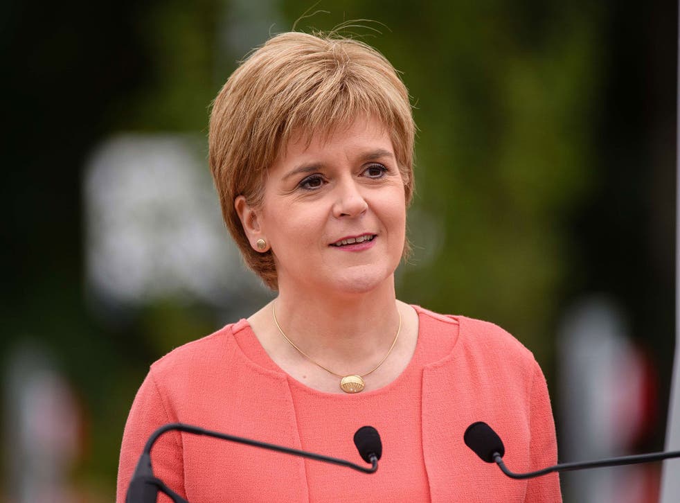 Nicola Sturgeon said the SNP’s manifesto would include a timescale for another vote