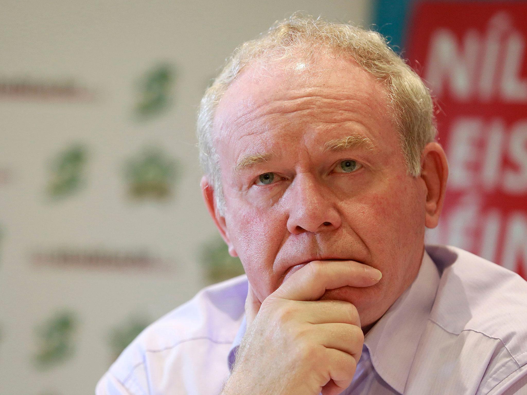 Deputy First Minister Martin McGuinness says the murders ‘were not in Sinn Fein’s interests’