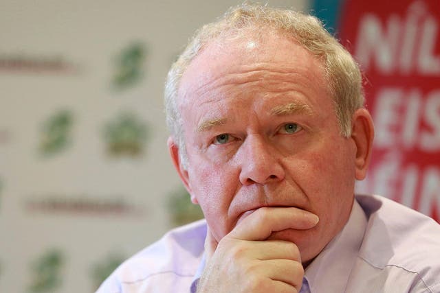 Martin McGuinness, Northern Ireland's deputy First Minister, says the Prime Minister revealed the Article 50 timetable