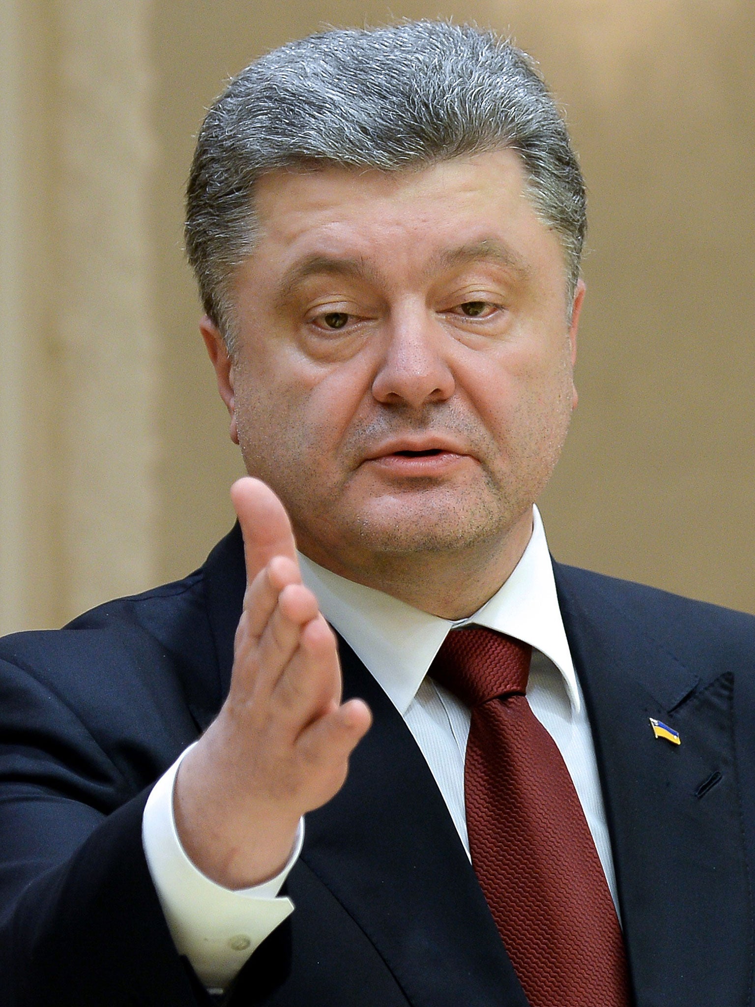 ‘This is not the end of the war, but instead a change in tactics by Russia,’ says President Poroshenko