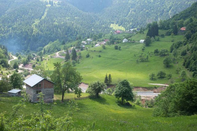 The verdant valleys of Kosovo