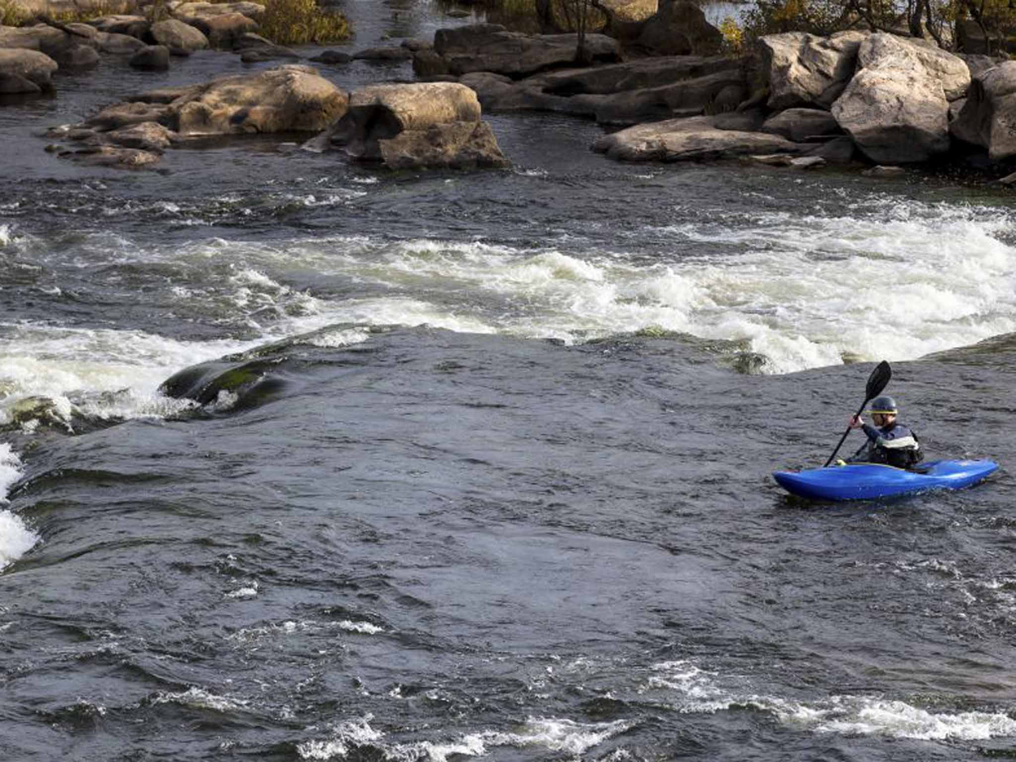 Rafting on the James