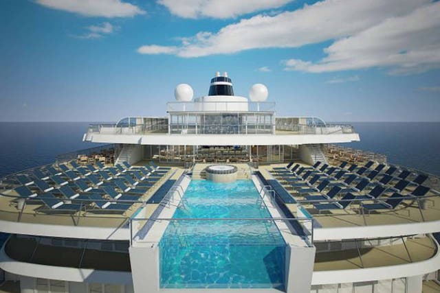 Ship shape: Viking Star will sail from Barcelona to Rome