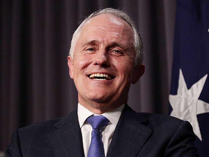 Malcolm Turnbull became Prime Minister of Australia on 14 September