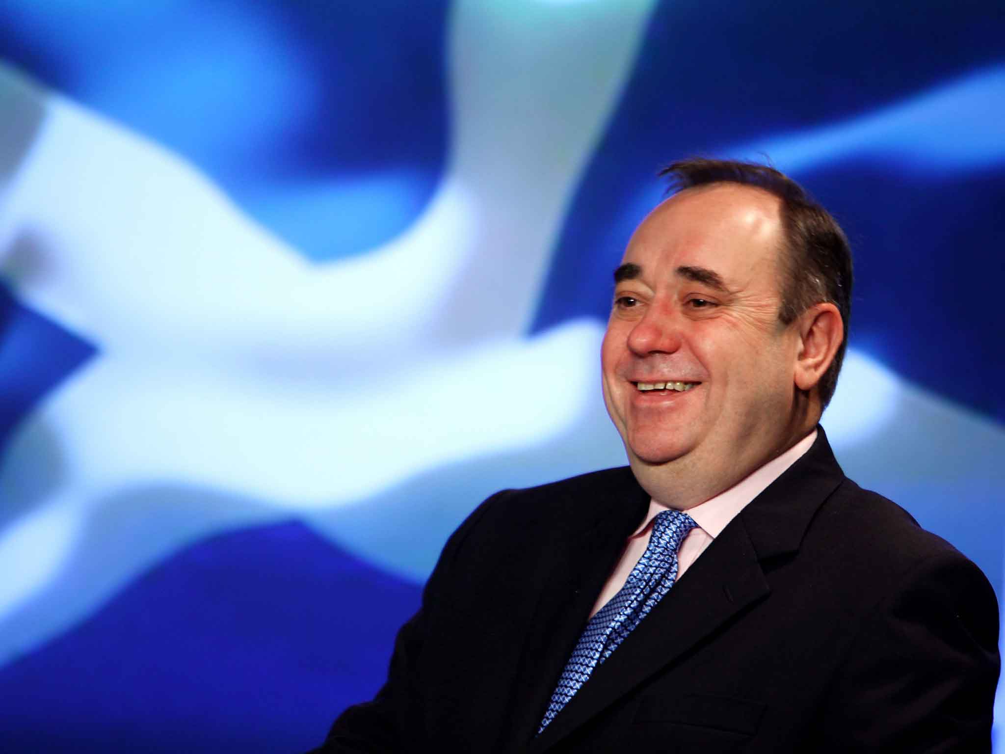Alex Salmond said his earlier view had been 'overtaken by events'