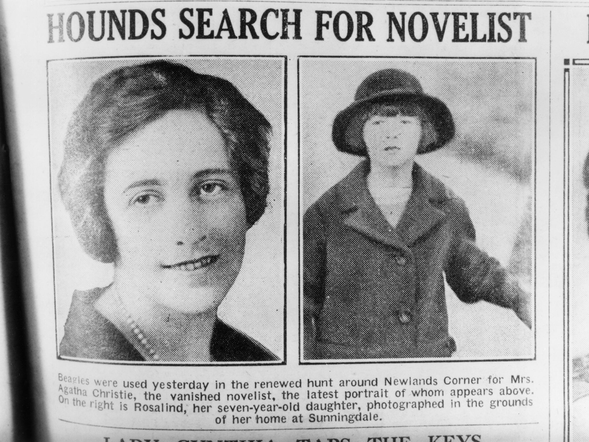 Agatha Christie’s mysterious disappearance sparked a massive search involving 1,000 police
