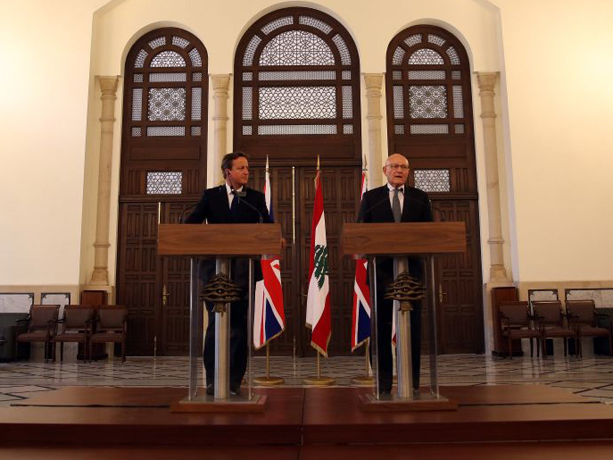 The Prime Minister held talks with the Lebanese Prime Minister Tammam Salal